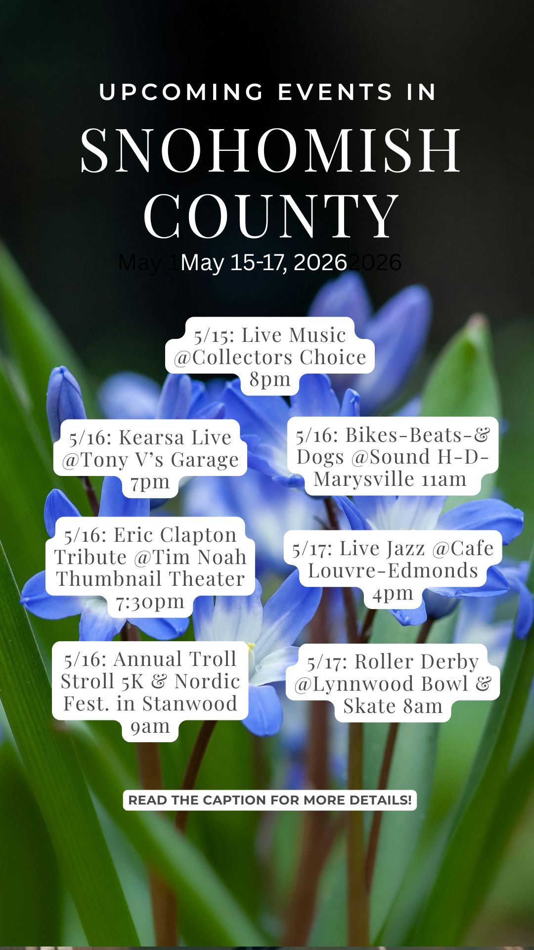Local Events in Snohomish County WA